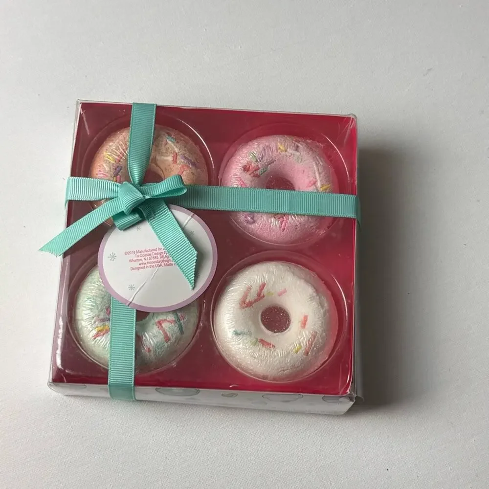 Bath Fizzer frosted donut